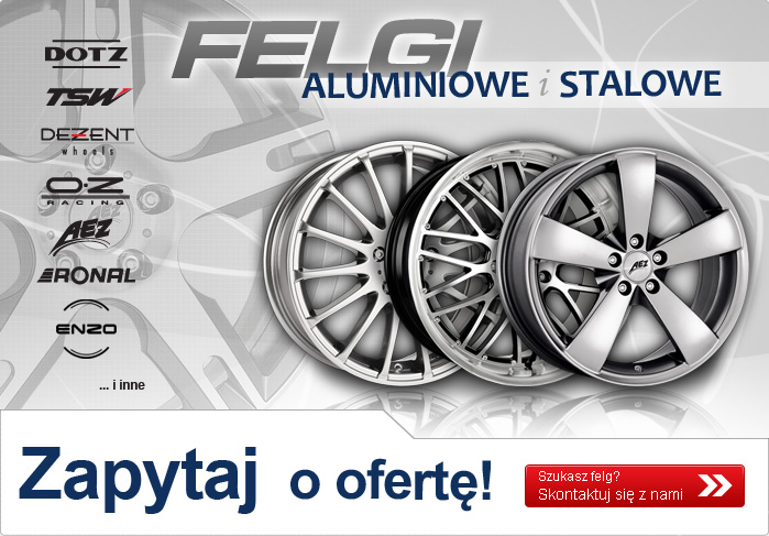 Felgi aluminiowe i stalowe