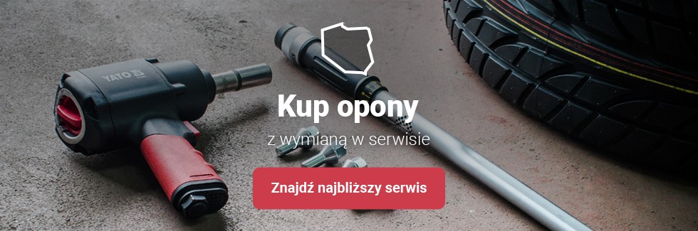 Kup opony z wymianą w serwisie