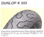 Opony Dunlop K555